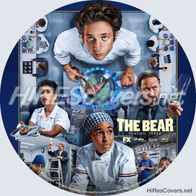 normal Bear The 2024 Season Four Custom Blu ray Label