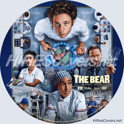 normal Bear The 2024 Season Four Custom DVD Label