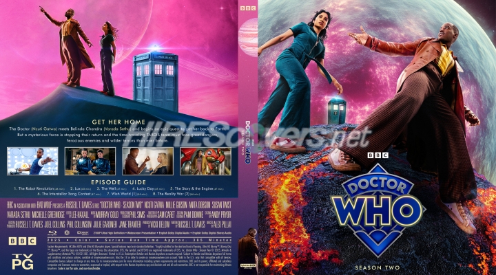 normal Doctor Who 2025 Season Two Custom Ultra HD 4k Cover