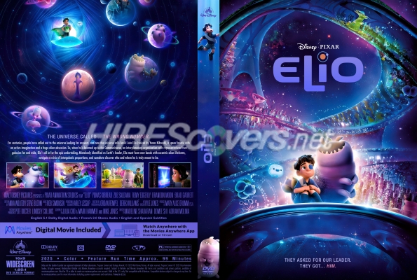 normal Elio 2025 Custom DVD Cover