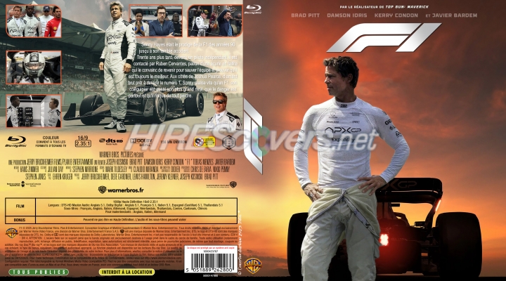 normal F1 Jaquette Blu ray