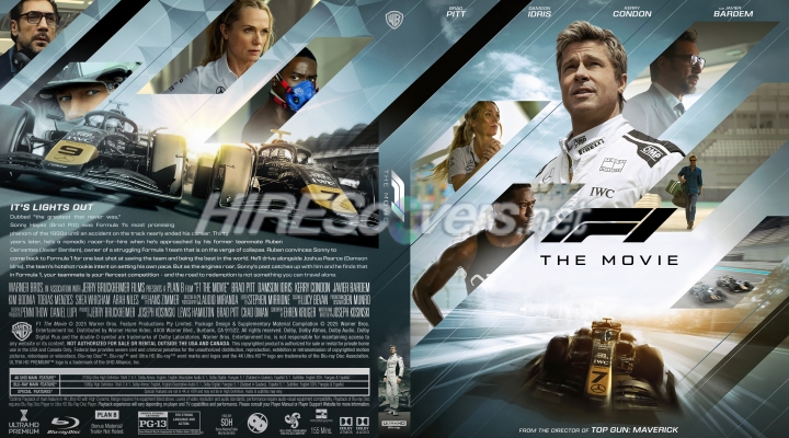 normal F1 The Movie 2025 Custom Ultra HD 4k Cover