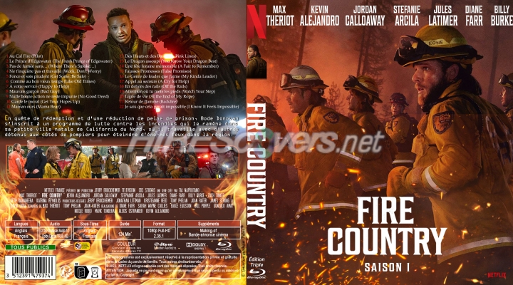 normal FIRE COUNTRY Jaquette Blu ray
