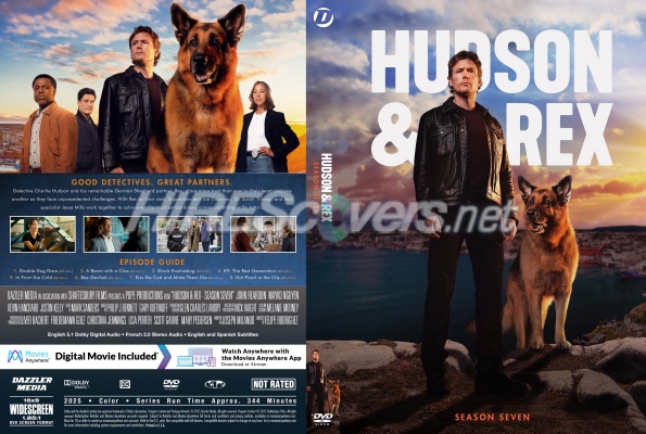 normal Hudson Rex 2025 Season Seven Custom DVD Cover 1