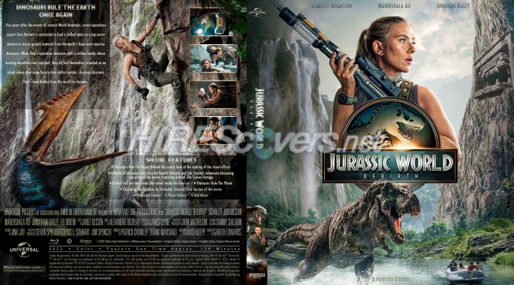 normal Jurassic World Rebirth 2025 Custom Ultra HD 4k Cover