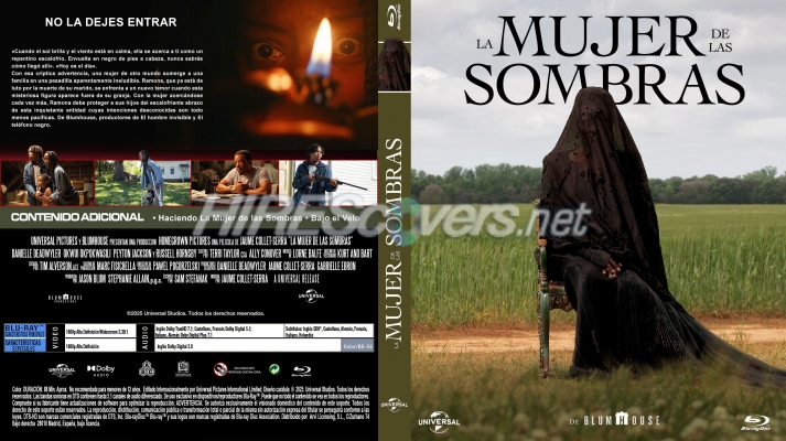 normal La mujer de las sombras caja Bluray Universal Blumhouse