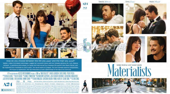 normal Materialists 2025 Custom Blu ray Cover