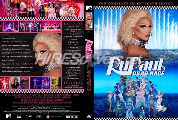 normal RuPaul s Drag Race Season 17 Custom DVD Cover