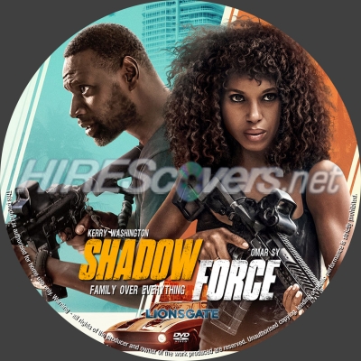 normal Shadow Force dvd label