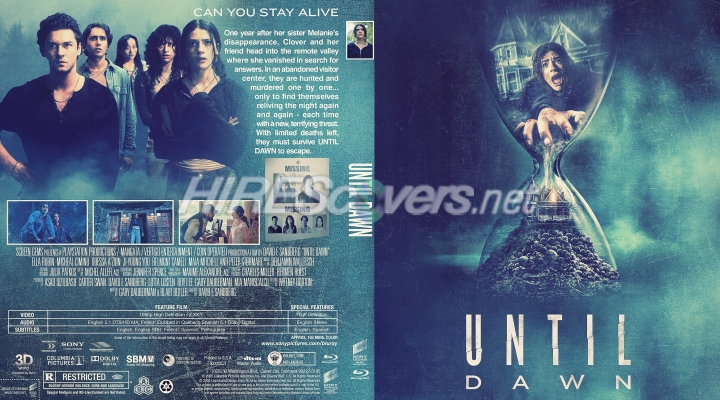 normal Until Dawn Blu Ray Cover flatHRC