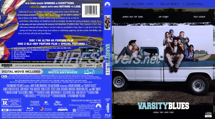 normal Varsity Blues 1999 4K Cover