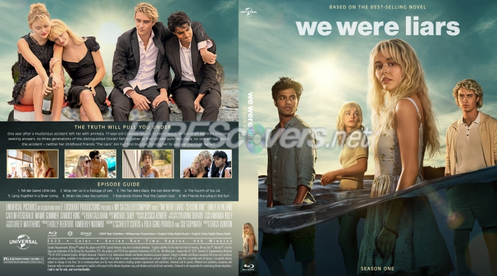 normal We Were Liars 2025 Season One Custom Blu ray Cover
