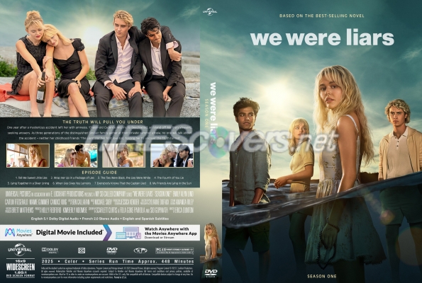 normal We Were Liars 2025 Season One Custom DVD Cover