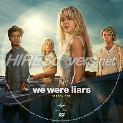 normal We Were Liars 2025 Season One Custom DVD Label
