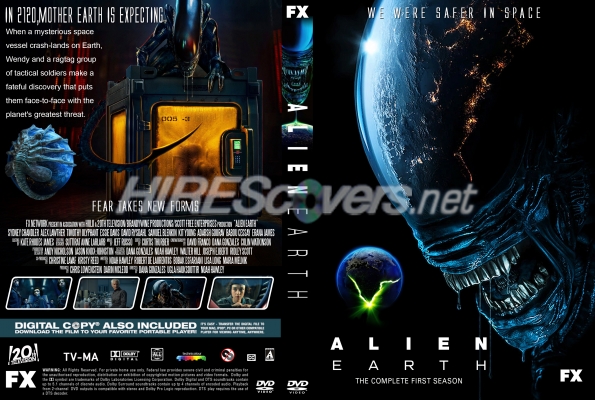 normal Alien Earth dvd cover
