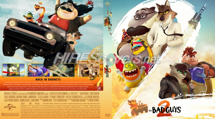 normal Bad Guys 2 The 2025 Custom Blu ray Cover
