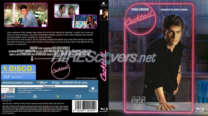 normal Cocktail caja Bluray Touchstone Disney