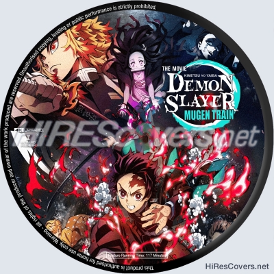 normal Demon Slayer Mugen Train 2020 4K Label 1