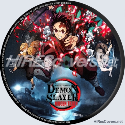 normal Demon Slayer Mugen Train 2020 4K Label 2