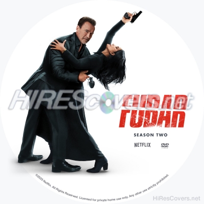 normal FUBAR 2025 Season Two Custom DVD Label