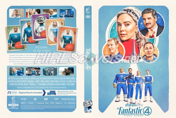 normal Fantastic Four First Steps The 2025 Custom DVD Cover