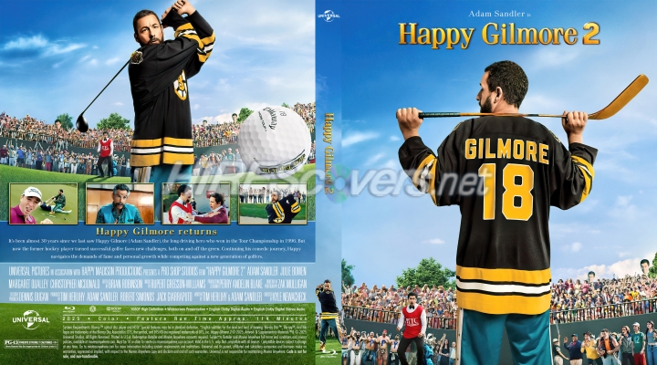 normal Happy Gilmore 2 2025 Custom Blu ray Cover