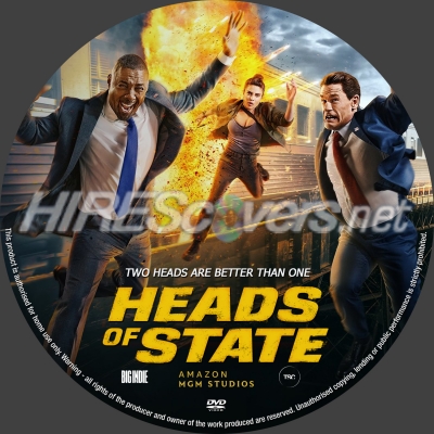 normal Heads Of State dvd label