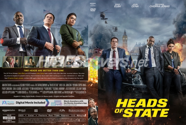 normal Heads of State 2025 Custom DVD cover