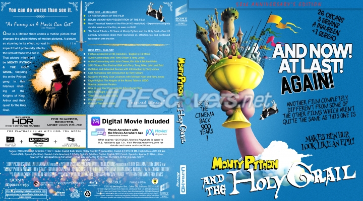 normal Holy Grail 1975 2025 4K Cover