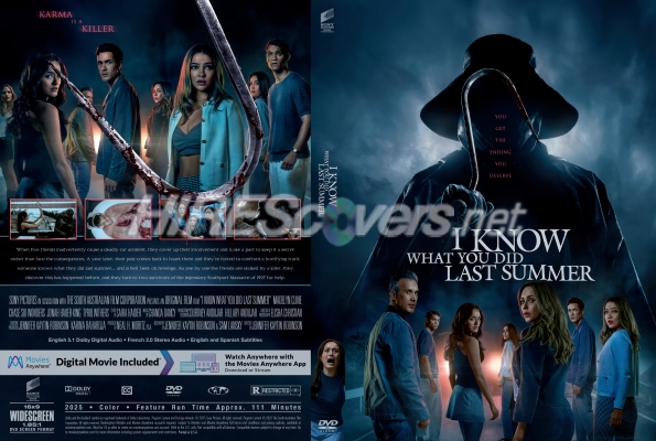 normal I Know What You Did Last Summer 2025 Custom DVD Cover