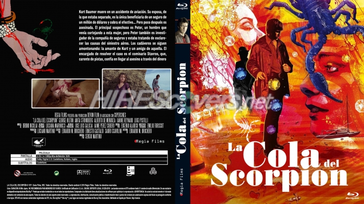 normal La cola del escorpion caja Bluray Regia