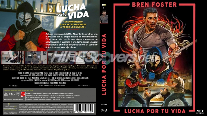 normal Lucha por tu vida caja Bluray a contracorriente
