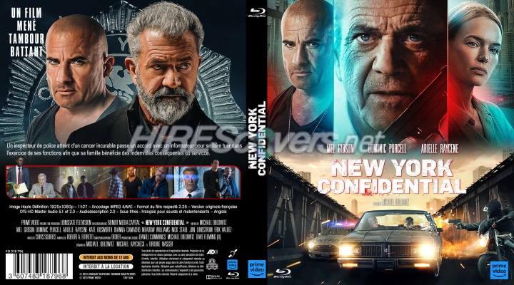 normal NEW YORK CONFIDENTIAL Jaquette Blu ray