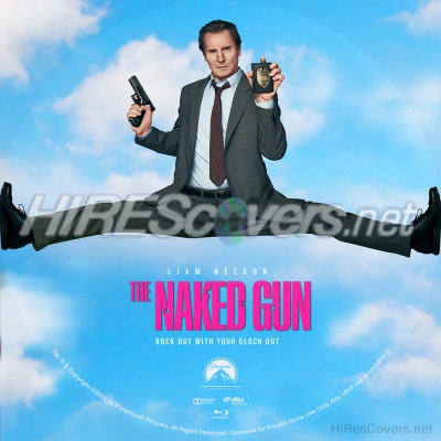 normal Naked Gun The 2025 Custom Blu ray Label