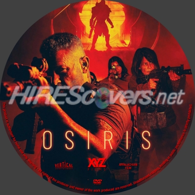 normal Osiris dvd label