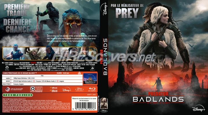 normal PREDATORS BADLANDS Jaquette Blu ray