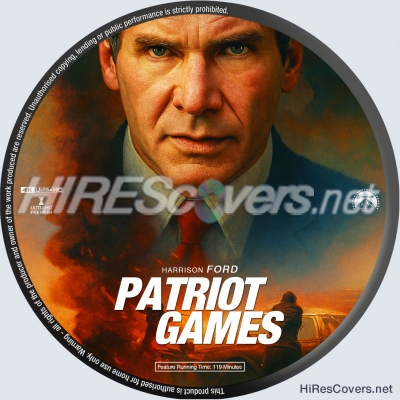normal Patriot Games 1992 4K Label