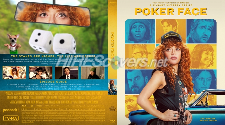 normal Poker Face 2025 Season Two Custom Blu ray Cover