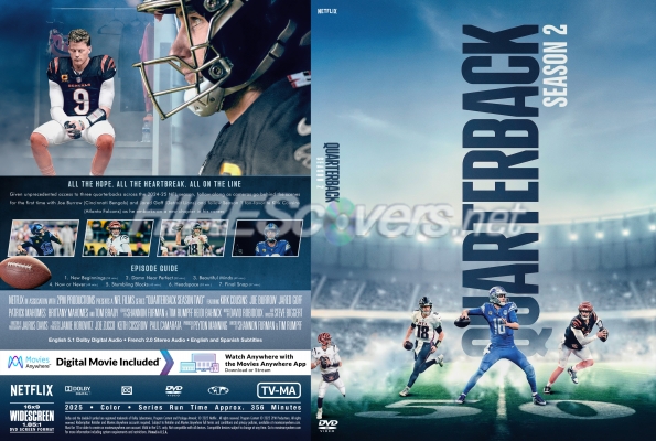 normal Quarterback 2025 Season Two Custom DVD Cover