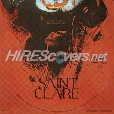 normal Saint Clare 2024 Custom Blu ray Label
