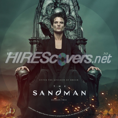 normal Sandman The 2025 Season Two Custom Blu ray Label