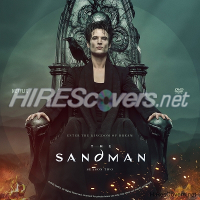 normal Sandman The 2025 Season Two Custom DVD Label