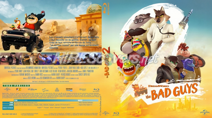normal THE BAD GUYS 2 Jaquette Blu ray