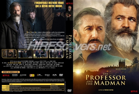 normal THE PROFESSOR AND THE MADMAN Jaquette DVD