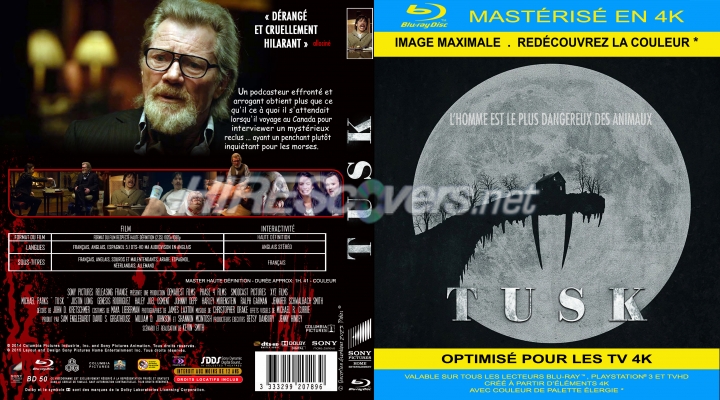 normal TUSK Jaquette Blu ray Masterisee 4K