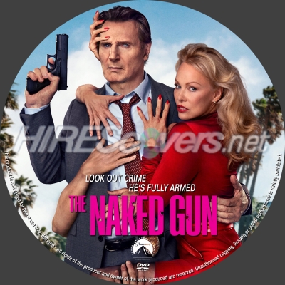 normal The Naked Gun dvd label