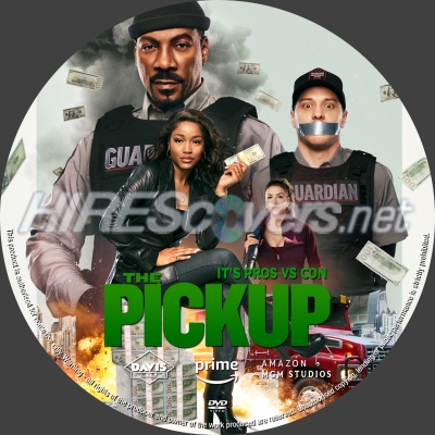 normal The Pickup dvd label