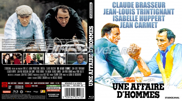 normal UNE AFFAIRE D HOMMES Jaquette Blu ray
