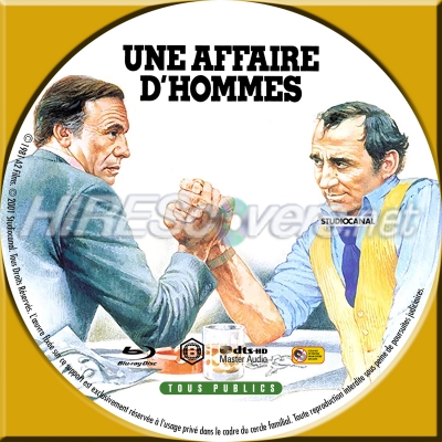 normal UNE AFFAIRE D HOMMES Sticker Blu ray