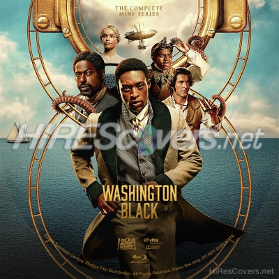 normal Washington Black 2025 Season One Custom Blu ray Label